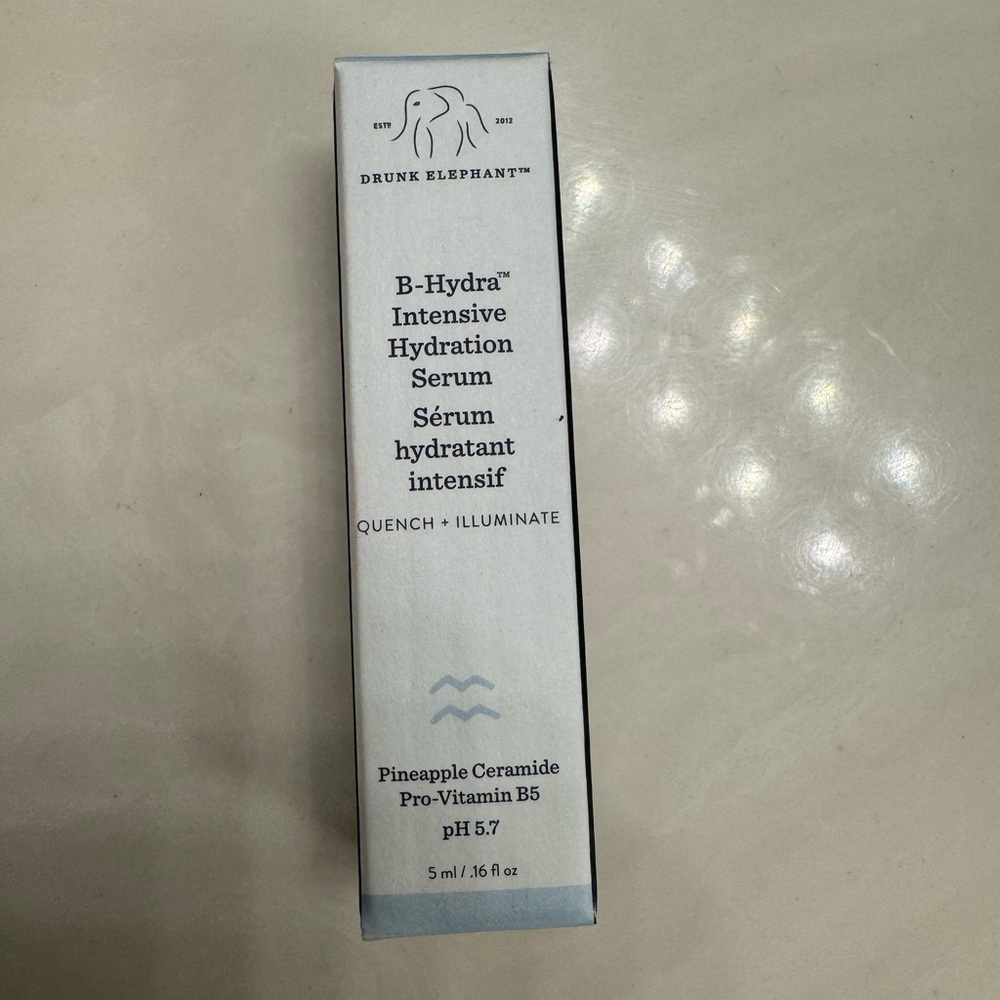 Drunk Elephant B-Hydra Intensive Hydration Serum!